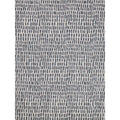 Ink Blot Hand Tufted New Zealand Wool Black Gray Area Rug 2 X 3