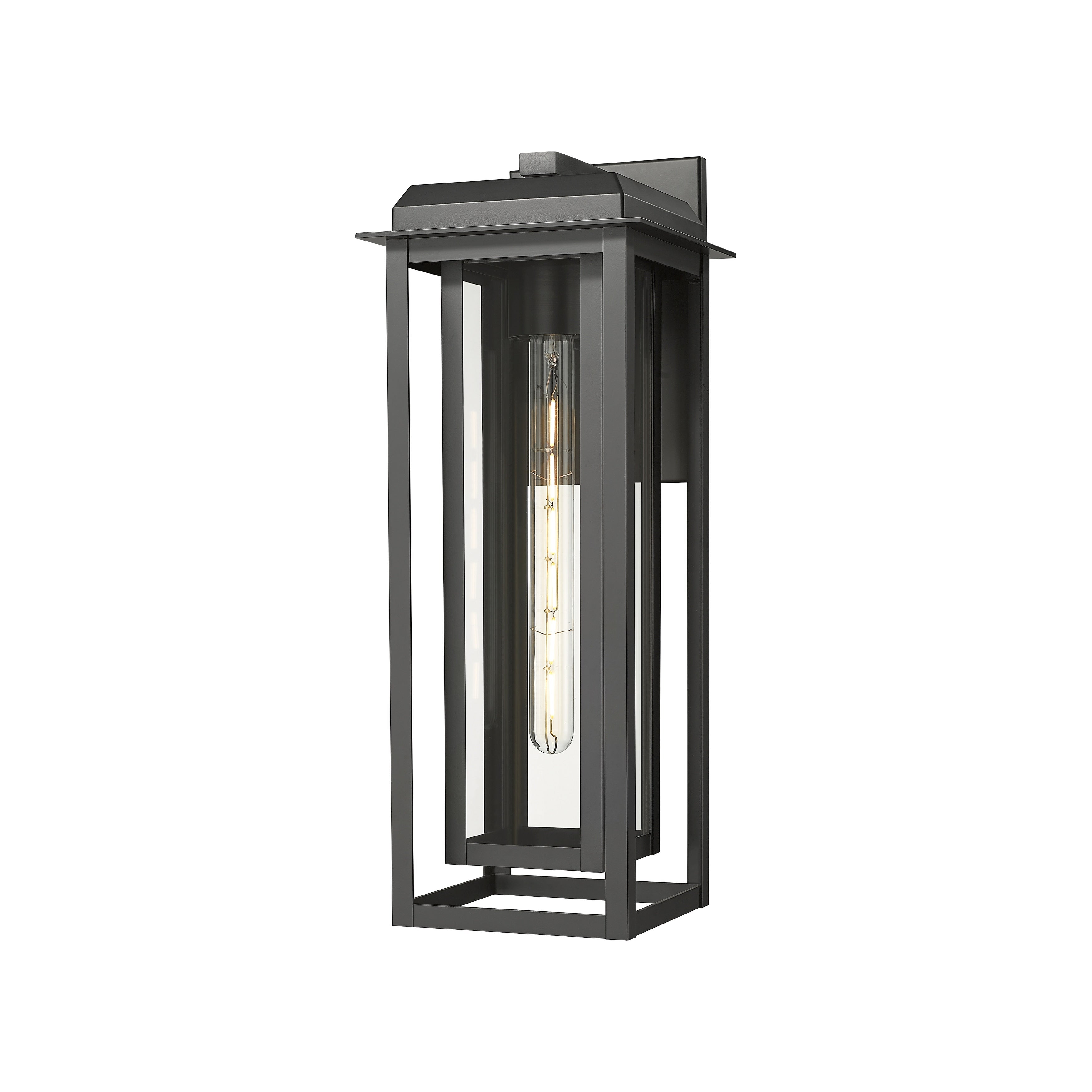 Innovations Lighting Mansfield Collection 1 Light 20 Outdoor Wall Sconce W Cage