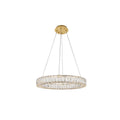 Integrated Led Chip Light Gold Chandelier