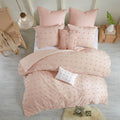 Copper Grove Vaseux Ivory Cotton Jacquard 7 Piece Duvet Cover Set