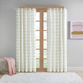 Intelligent Design Ensley Multi Cotton Jacquard Pom Pom Window Panel 50 W X 84 L