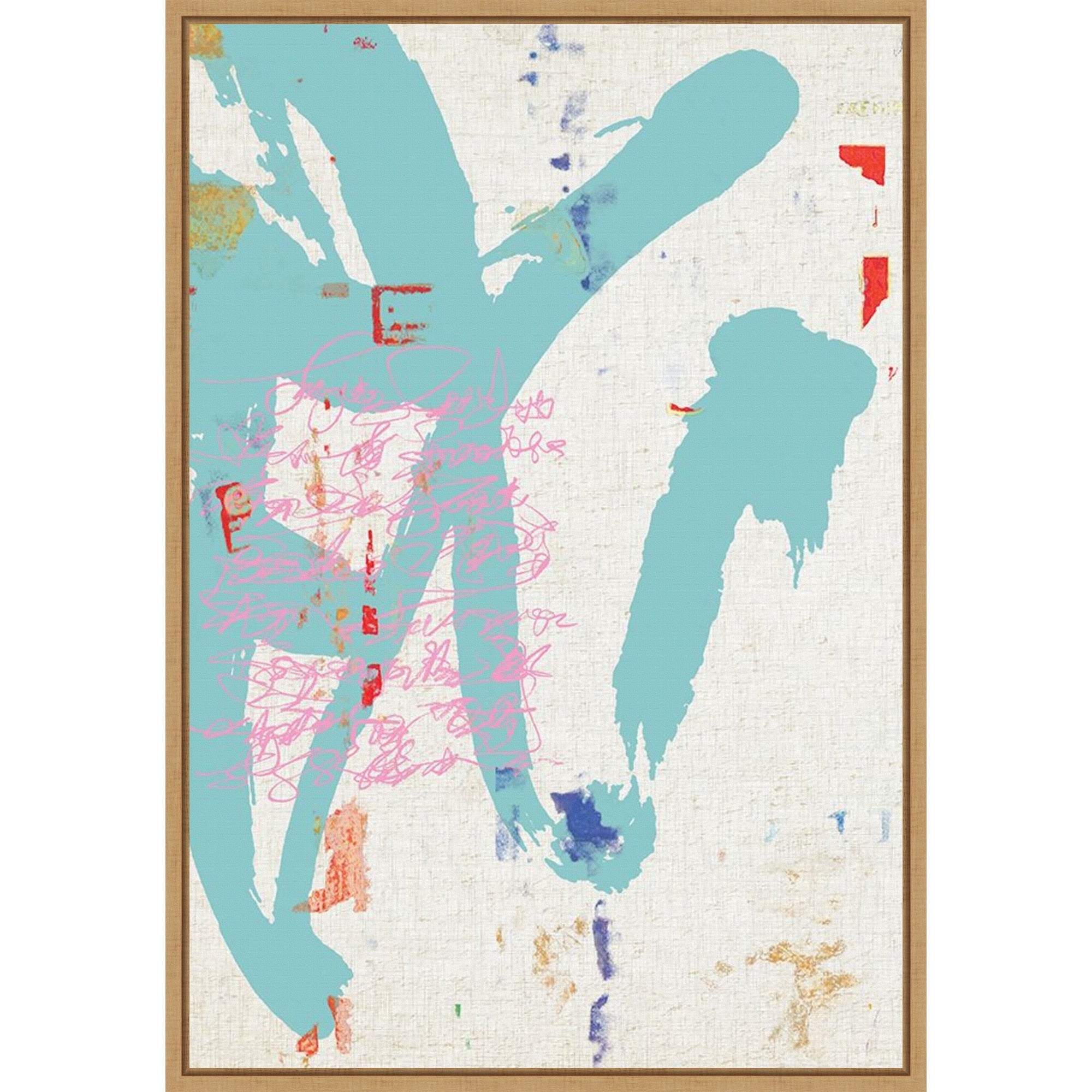 Interactive Elements Opal Ii By Porter Hastings Framed Canvas Wall Art Print