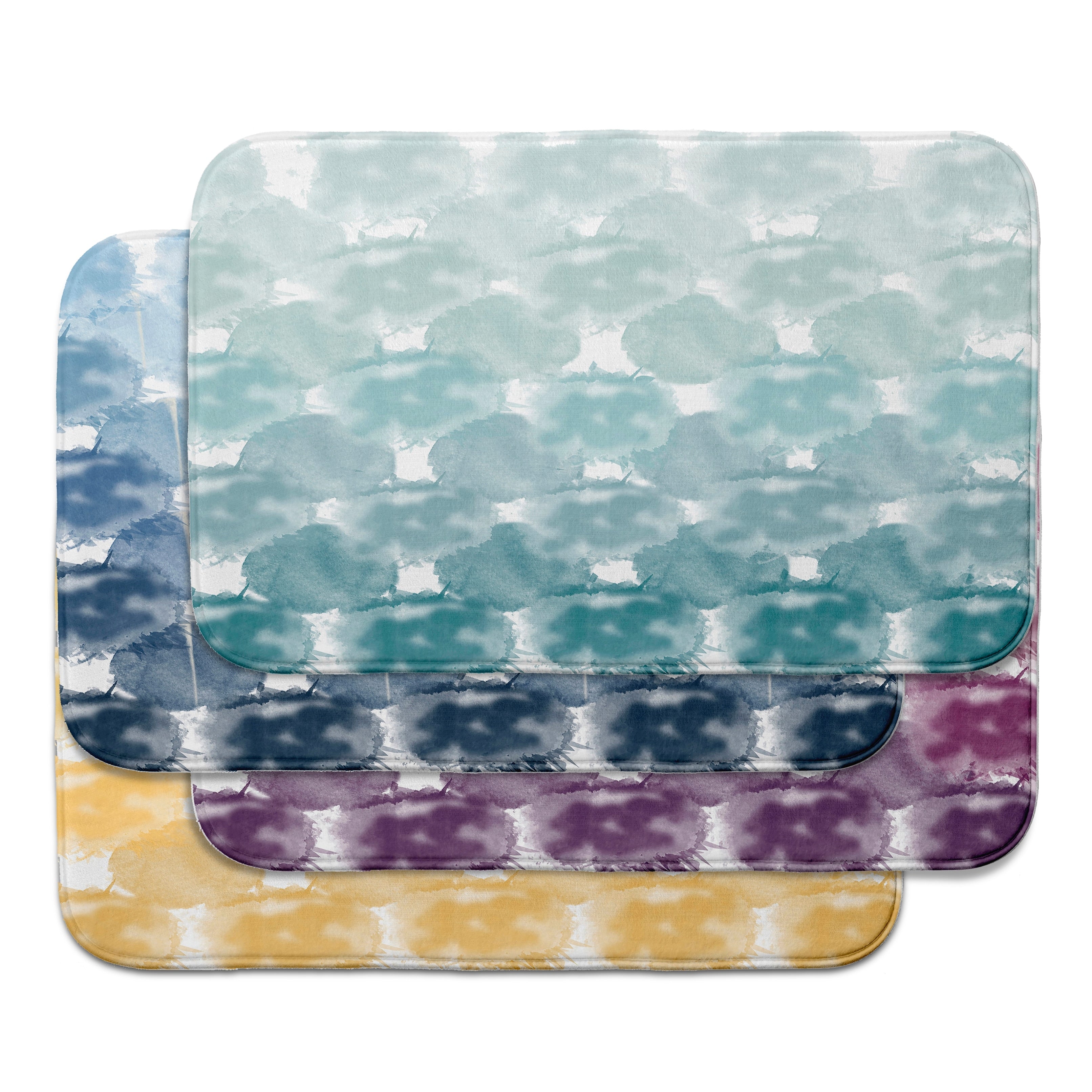 Intercoastal Waterway Beach Clouds Bath Mat