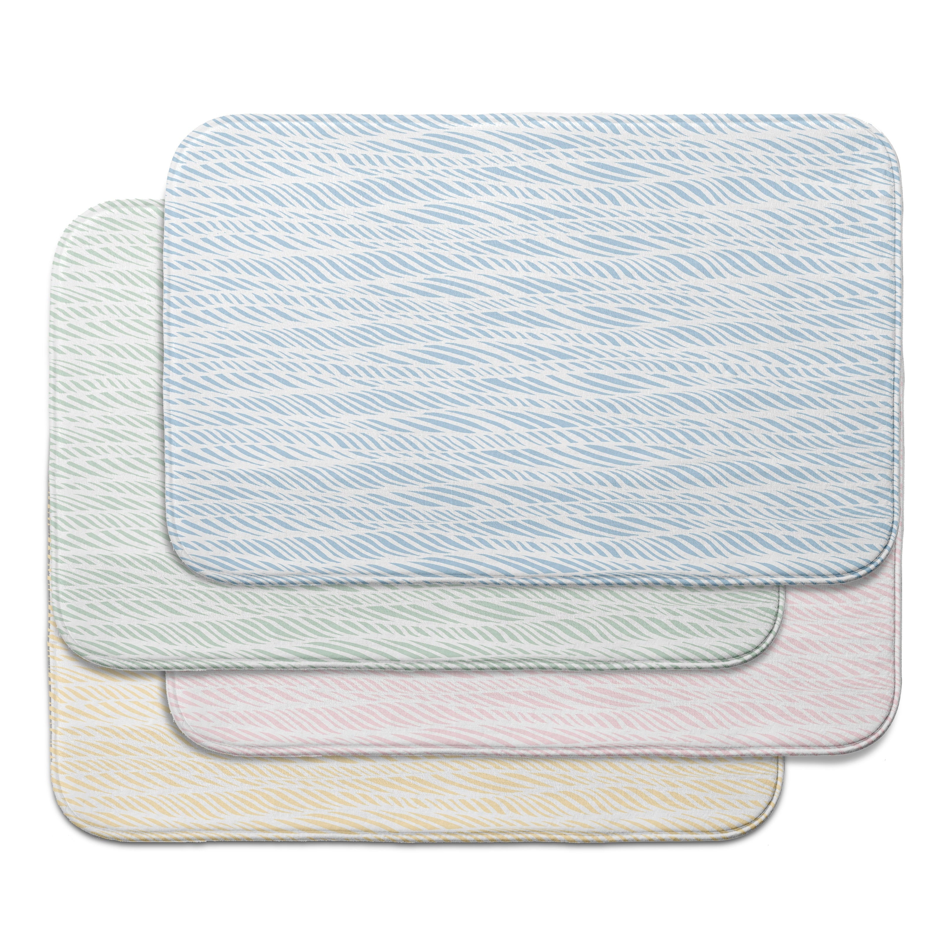 Intercoastal Waterway Rolling Waves Bath Mat