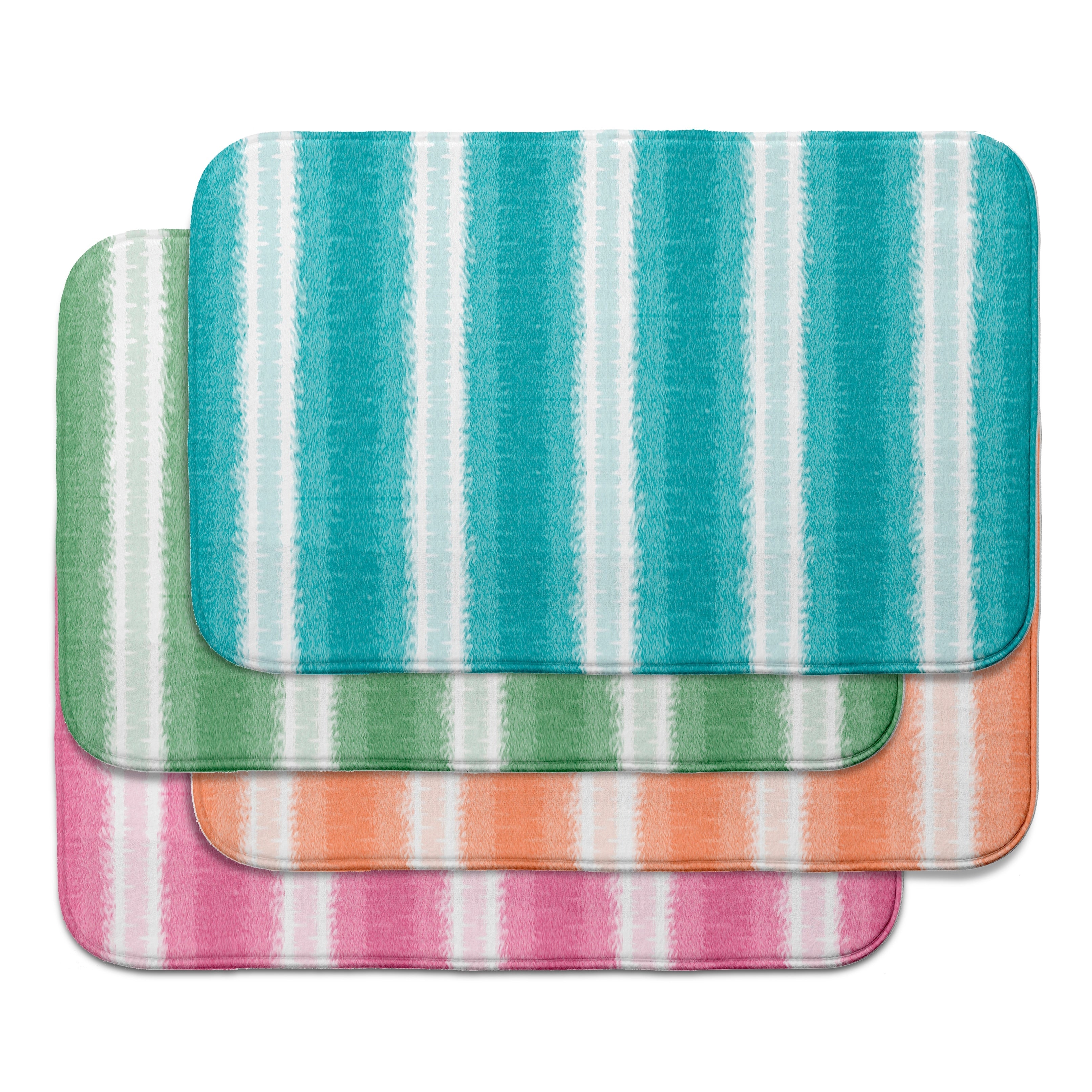 Intercoastal Waterway Sea Lines Bath Mat
