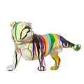 Interior Illusions Plus Graffiti Bull Dog With Leg Up 10 Long