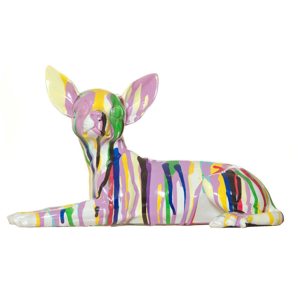 Interior Illusions Plus Graffiti Chihuahua Dog Laying 11 Long
