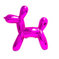 Interior Illusions Plus Hot Pink Mini Balloon Dog Bank 7.5 Tall
