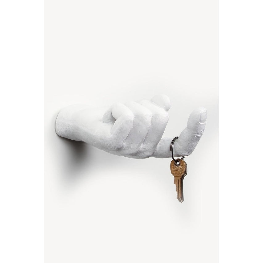 Interior Illusions Plus White Come Here Wall Mount 7.5 Long