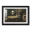 Interior After Dinner 1868 1869 Claude Monet Custom Framed Print
