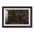 Interior C 1865 1870 Henri De Braekeleer Custom Framed Print