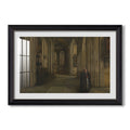 Interior Of A Church 1871 Henri De Braekeleer Custom Framed Print