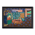 Interior With Eggplants 1911 Henri Matisse Custom Framed Canvas