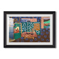 Interior With Eggplants 1911 Henri Matisse Custom Framed Print