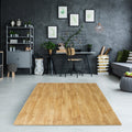 Interlocking Floor Mat Pine Wood Print 12 Pieces 24X24
