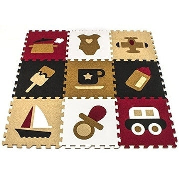 Interlocking Puzzle Mat Carpet