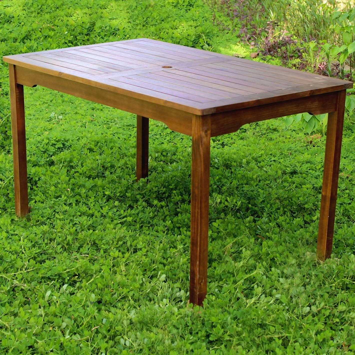 International Caravan 51 Inch Highland Patio Dining Table