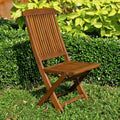 International Caravan Acacia Tivoli Folding Chair Set Of 2
