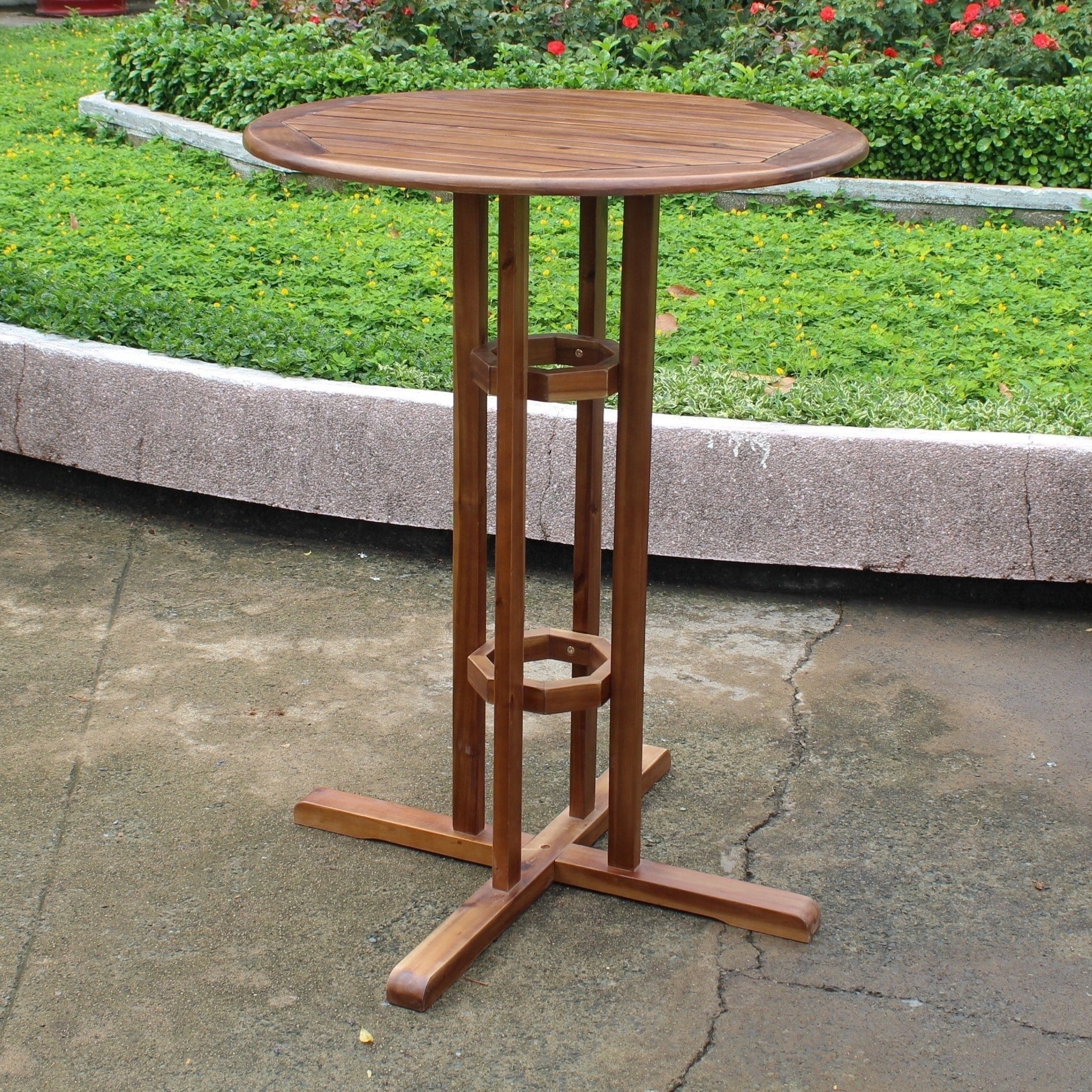 International Caravan Highland Bar Height Dining Table