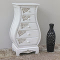 International Caravan Windsor Carved 5 Drawer Bombay Chest
