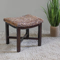 International Caravan Arizona Woven 19 Inch Foot Stool