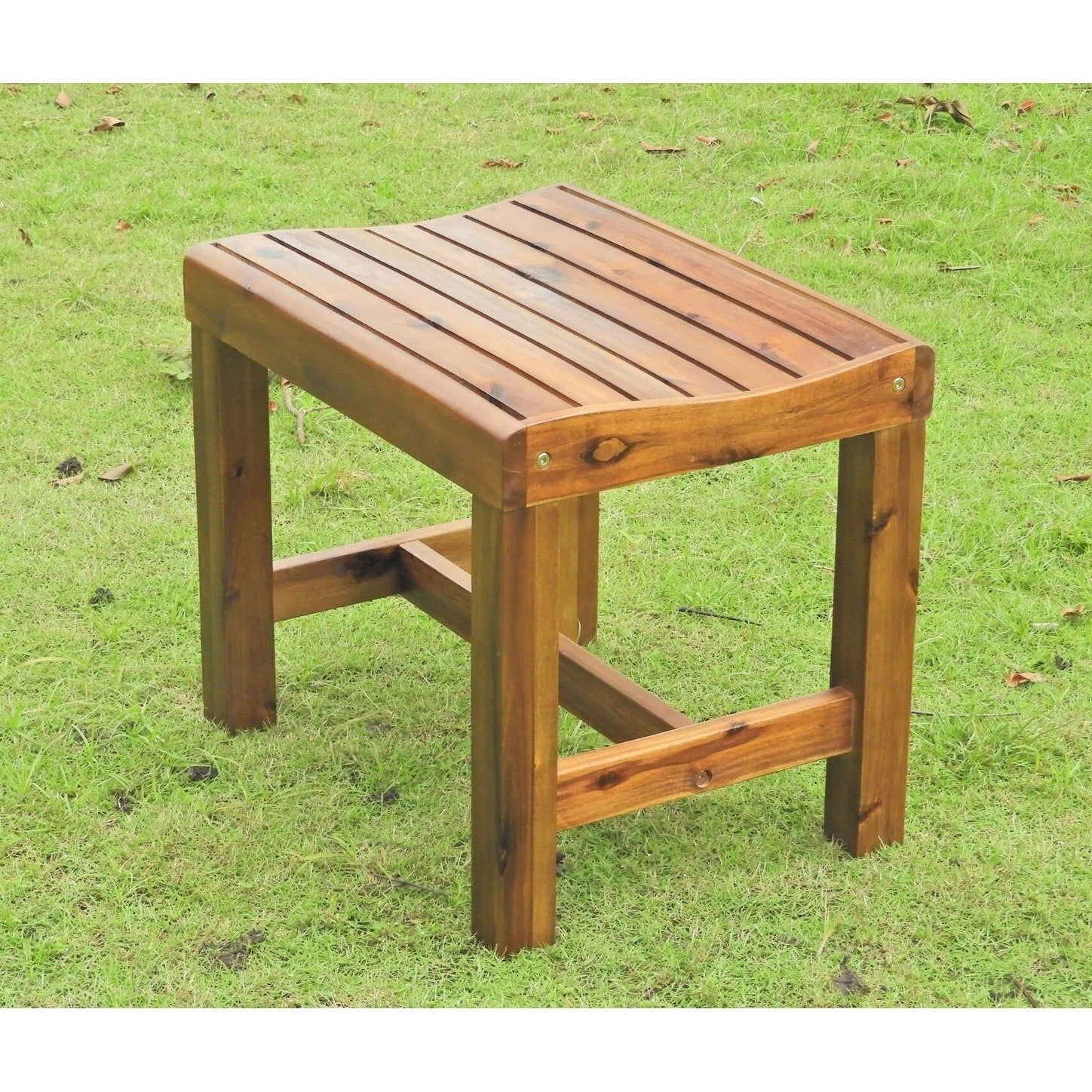 International Caravan Highland 22 Inch Garden Bench