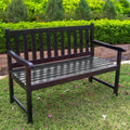 International Caravan Highland 4 Foot Indoor Outdoor Bench
