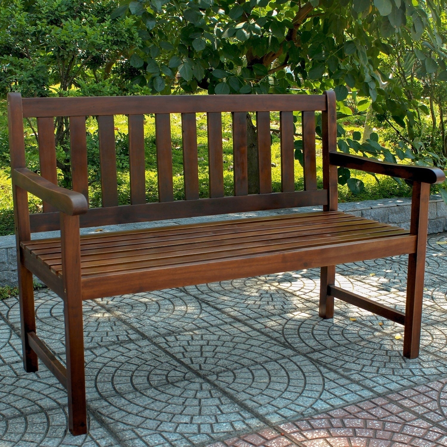 International Caravan Highland Garden Bench