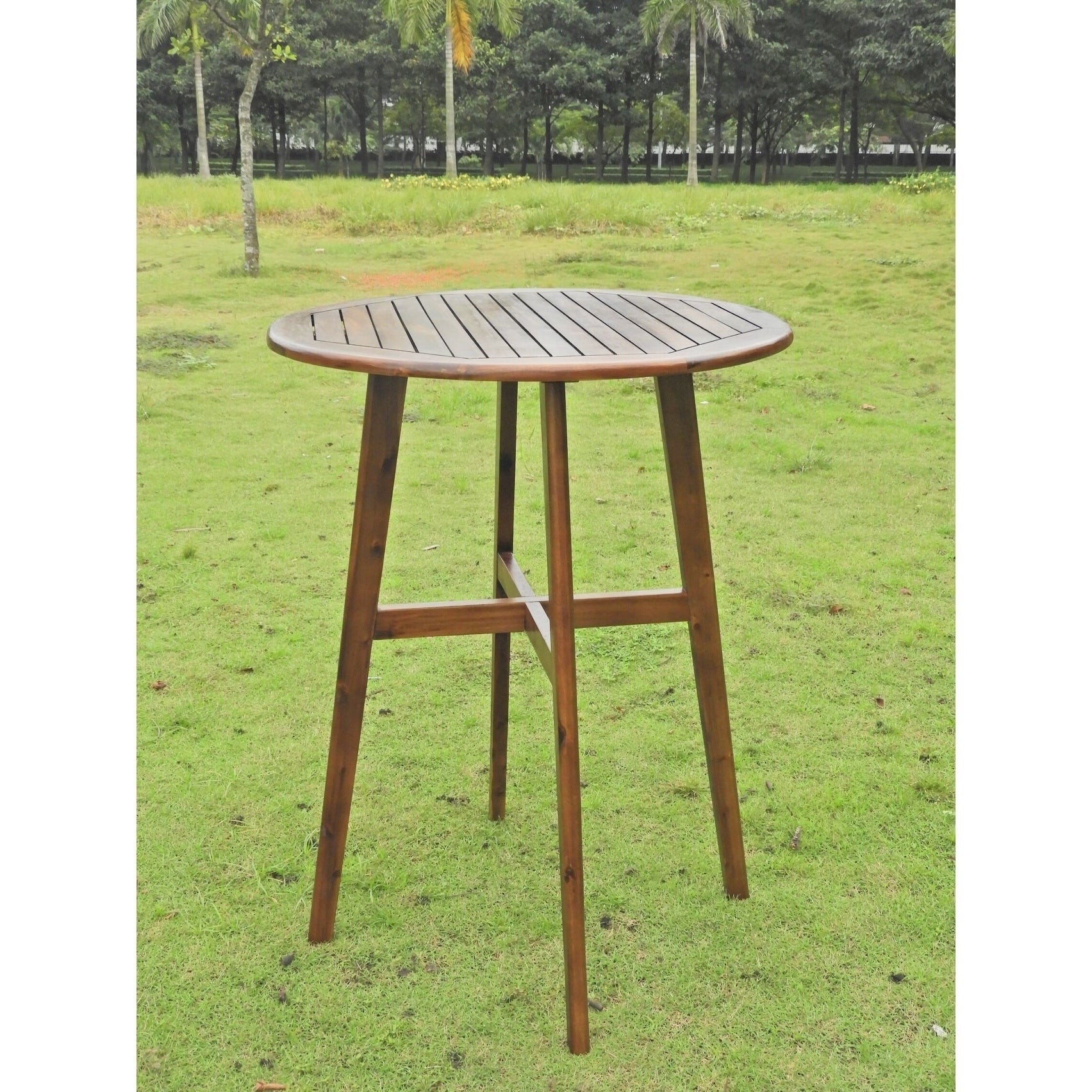 International Caravan Highland 42 Bar Height Patio Table