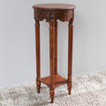 International Caravan Windsor Carved Telephone Stand