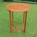 International Caravan Royal Tahiti Bar Height Patio Table