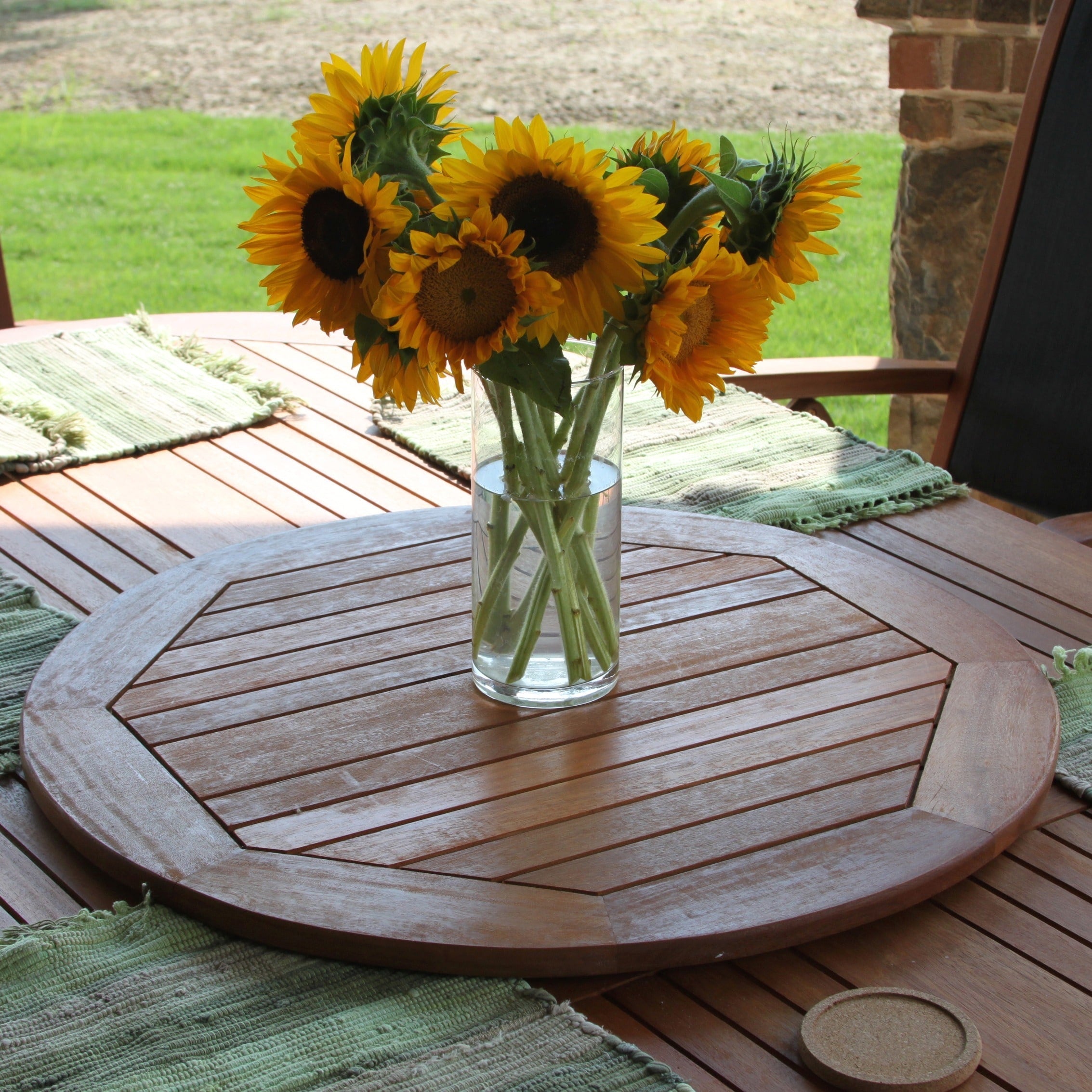 International Caravan Royal Tahiti 28 Inch Lazy Susan