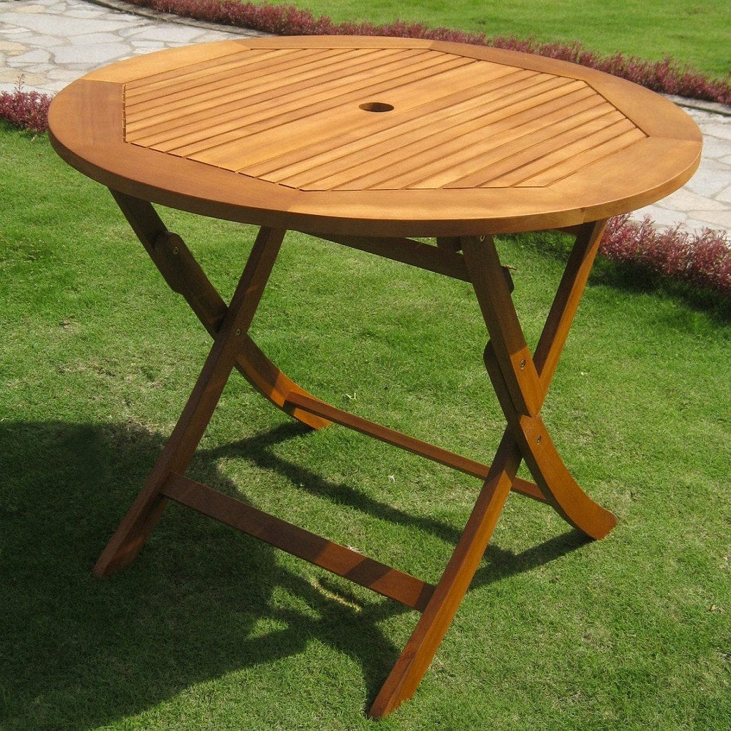 International Caravan Royal Tahiti 36 Inch Folding Table