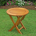 International Caravan Royal Tahiti 19 Inch Folding End Table