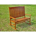 International Caravan Highland Double Porch Rocker
