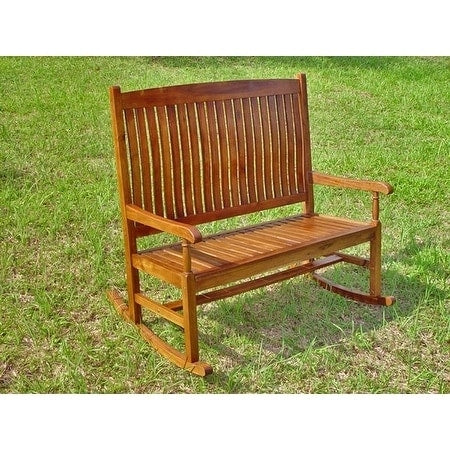 International Caravan Highland Double Porch Rocker