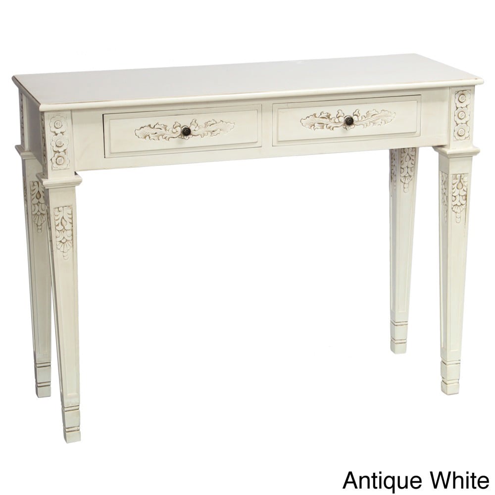 International Caravan Windsor Carved Console Table