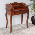 International Caravan Windsor Hand Carved Telephone Table
