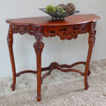 International Caravan Windsor Carved Console Table