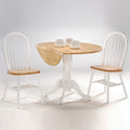 International Concepts 42 Drop Leaf Table With 2 Chairs Set Of 3