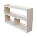 International Concepts Abby Divided Bookcase 30 H