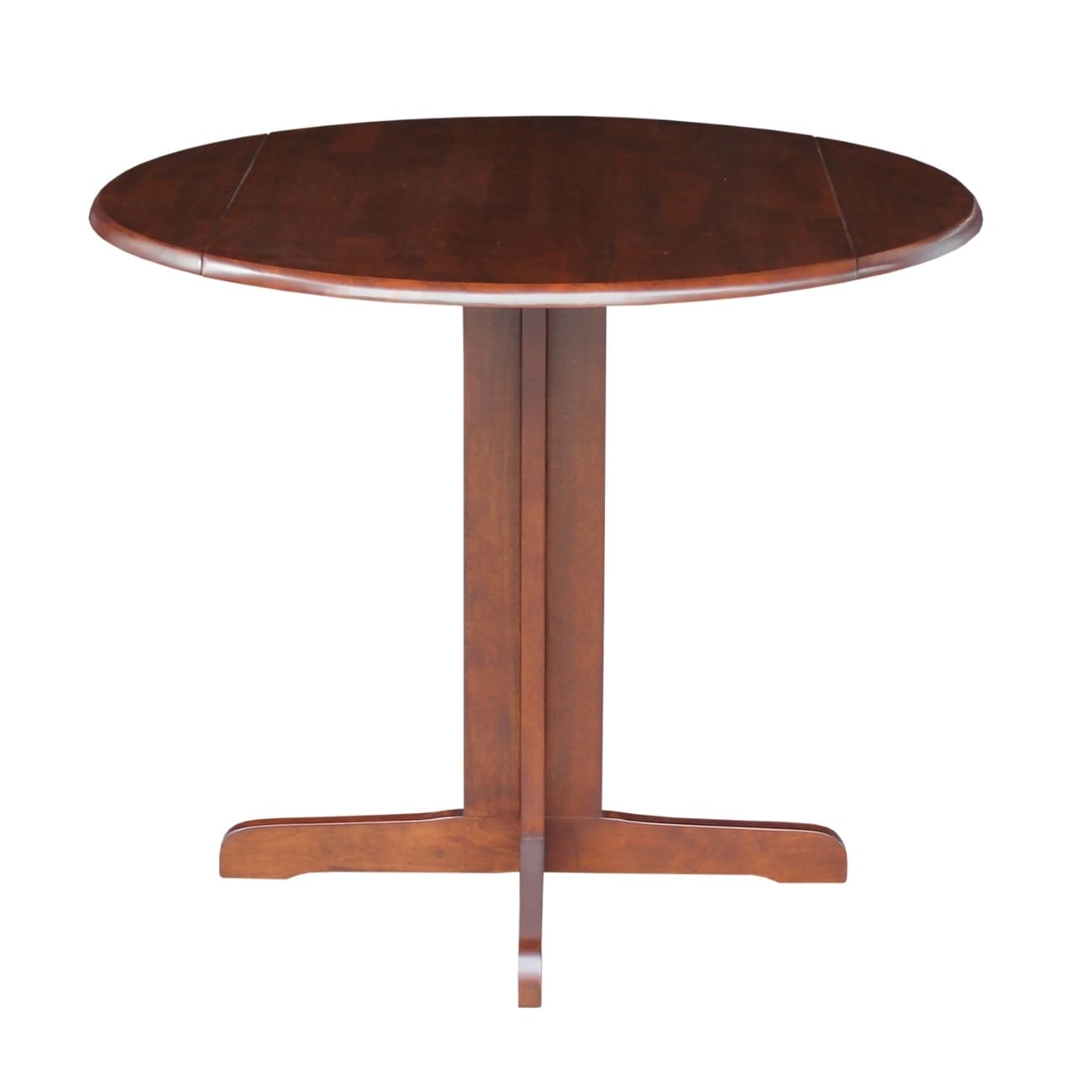 International Concepts Dual Drop Leaf 36 Inch Dining Table