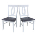 International Concepts Cosmo Parawood Chairs Set Of 2