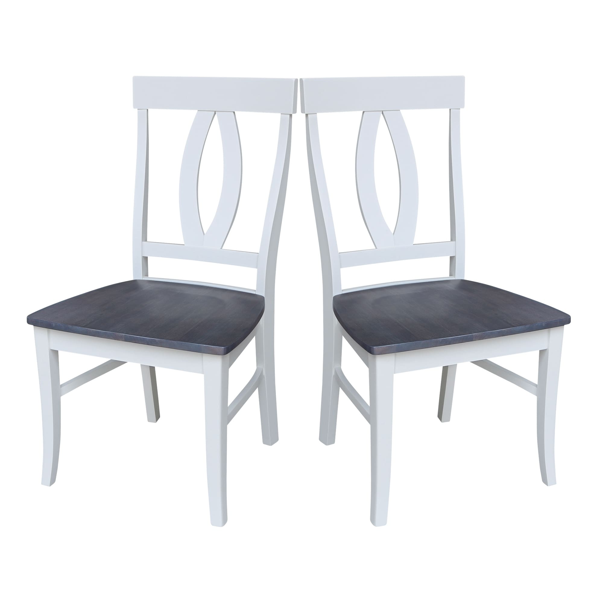 International Concepts Cosmo Parawood Chairs Set Of 2