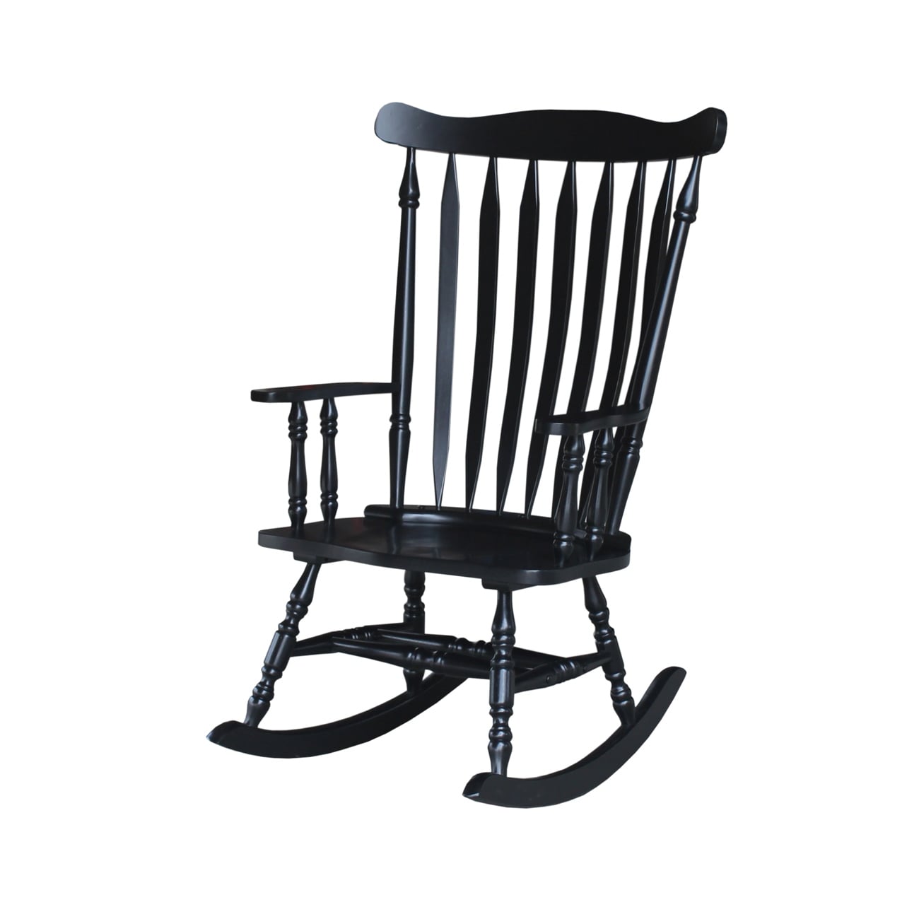 Colonial Cherry Finish Rocking Chair 28 W X 36 D X 44.5 H