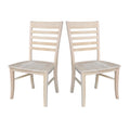 International Concepts Roma Ladderback Chair Set Of 2