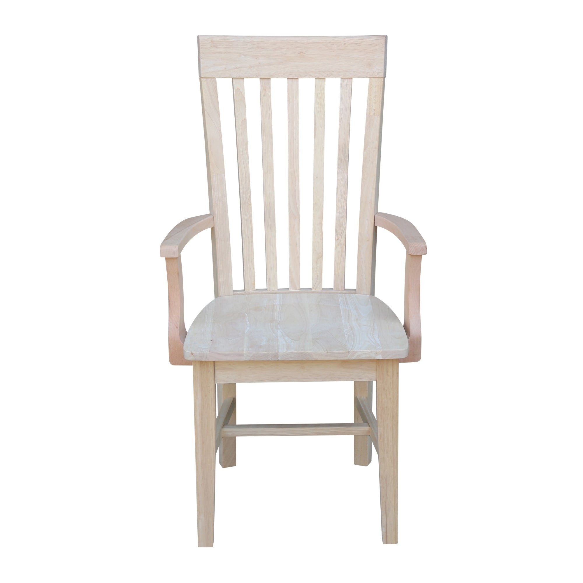 International Concepts Tall Mission Chair With Arms