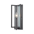Inversion 14 Inch High 1 Light Sconce In Charcoal 14 Inch Tall