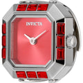 Invicta Ladys 49582 Mini Quartz 2 Hand Red Dial Watch