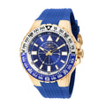 Invicta Mens 19270 Aviator Quartz 3 Hand Blue Dial Watch